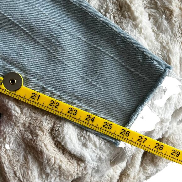 Frame Women’s Le Garçon Distressed Jeans Light Wash Size 25 Contemporary Chic - Picture 10 of 10